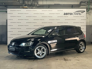 2013 Volkswagen Golf VII, чёрный, 949000 рублей, вид 1