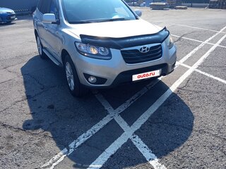 2010 Hyundai Santa Fe II Рестайлинг, серебристый, 1220000 рублей, вид 1