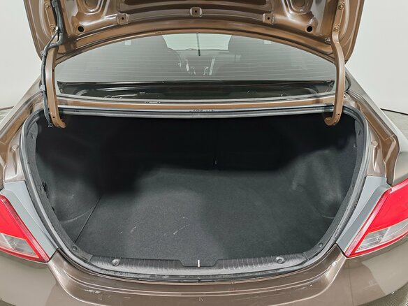 2014 Hyundai Solaris I Рестайлинг, коричневый, 849000 рублей - вид 8