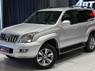 2007 Toyota Land Cruiser Prado 4-speed 120 Series, серебристый, 2197000 рублей, вид 2