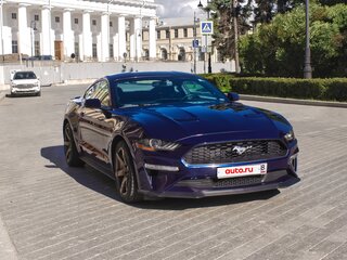 2020 Ford Mustang VI Рестайлинг, синий, 3200000 рублей, вид 2