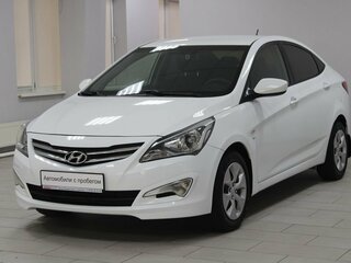 2014 Hyundai Solaris I, белый, 859900 рублей, вид 3