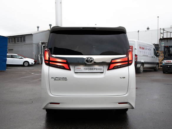 2019 Toyota Alphard III Рестайлинг, белый, 4184973 рублей - вид 6
