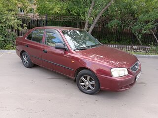 2007 Hyundai Accent ТагАЗ II, пурпурный, 258000 рублей, вид 3