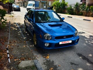 2002 Subaru Impreza WRX II, синий, 1000000 рублей, вид 1