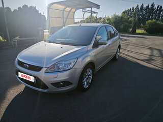 2008 Ford Focus II Рестайлинг, серебристый, 630000 рублей, вид 1