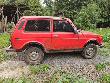 1995 Lada (ВАЗ) 2121 (4x4) I Рестайлинг, красный, 195000 рублей, вид 2