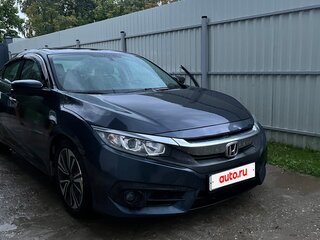 2016 Honda Civic X, синий, 1675000 рублей, вид 1