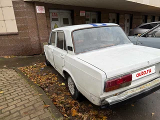 1998 Lada (ВАЗ) 2107, белый, 60000 рублей, вид 5
