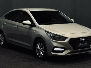 2019 Hyundai Solaris II, серебристый, 1291000 рублей, вид 3