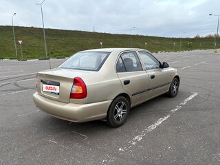 2005 Hyundai Accent ТагАЗ II, бежевый, 420000 рублей, вид 4