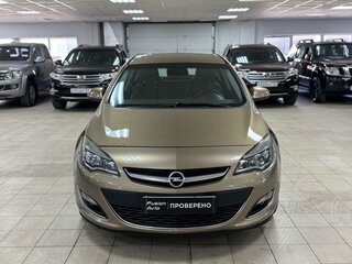 2013 Opel Astra J Рестайлинг, бежевый, 595000 рублей, вид 2