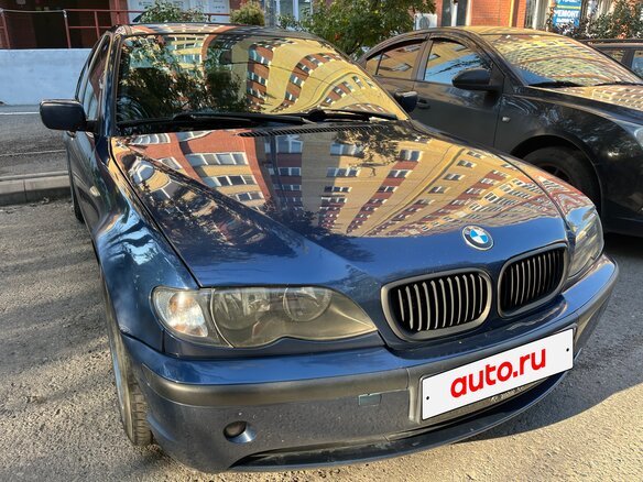 2004 BMW 3 серии 320d IV (E46) Рестайлинг, синий, 810000 рублей - вид 18