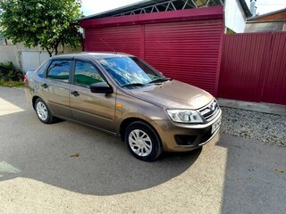 2015 Lada (ВАЗ) Granta I, коричневый, 750000 рублей, вид 2