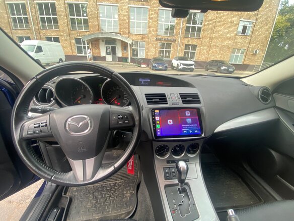 2009 Mazda 3 II (BL), синий, 1020000 рублей - вид 10