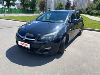 2014 Opel Astra J Рестайлинг, чёрный, 650000 рублей, вид 2