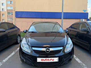 2007 Opel Corsa D, чёрный, 300000 рублей, вид 1
