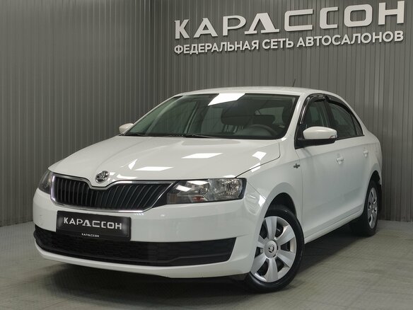 2019 Skoda Rapid I Рестайлинг, белый