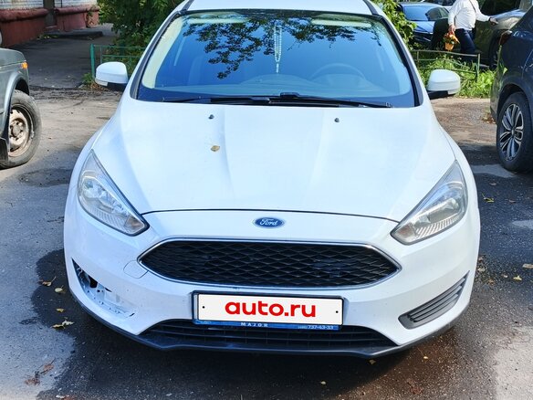 2018 Ford Focus III Рестайлинг, белый, 1000000 рублей - вид 1