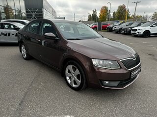 2014 Skoda Octavia III (A7), коричневый, 1195000 рублей, вид 4