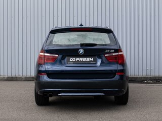 2014 BMW X3 30d xDrive II (F25), синий, 2449000 рублей, вид 4