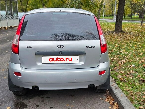 2010 Lada (ВАЗ) Kalina I, серебристый, 220000 рублей - вид 4
