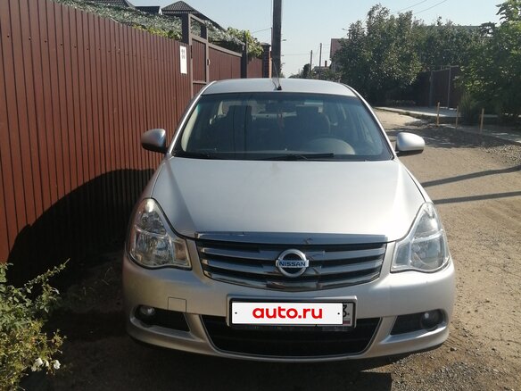 2014 Nissan Almera III (G15), серебристый, 650000 рублей
