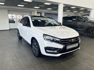 2025 Lada (ВАЗ) Vesta I Рестайлинг (NG), белый, 1539900 рублей, вид 3