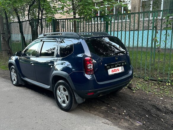 2014 Renault Duster I, синий - вид 5