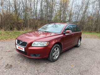 2009 Volvo V50 I Рестайлинг, пурпурный, 670000 рублей, вид 1