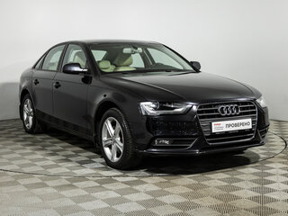 2014 Audi A4 IV (B8) Рестайлинг, чёрный, 1930500 рублей, вид 3