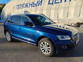2015 Audi Q5 I (8R) Рестайлинг, синий, 2200000 рублей, вид 3