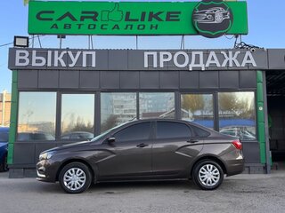 2016 Lada (ВАЗ) Vesta I, коричневый, 549000 рублей, вид 3