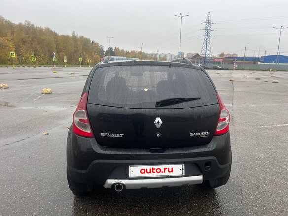 2012 Renault Sandero Stepway I, чёрный, 405000 рублей - вид 4