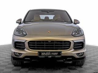 2016 Porsche Cayenne S II Рестайлинг (958), коричневый, 3995000 рублей, вид 2