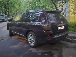 2012 Toyota Highlander II (XU40) Рестайлинг, пурпурный, 1275000 рублей, вид 2