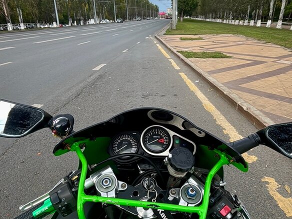 1999 Kawasaki ZX-9R Ninja, синий, 315000 рублей - вид 8