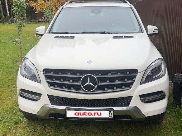 2012 Mercedes-Benz M-Класс 350 CDI III (W166), белый, 2100000 рублей