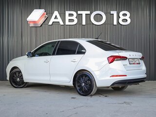 2020 Skoda Rapid I Рестайлинг, белый, 1349000 рублей, вид 4