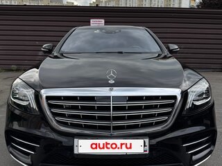 2019 Mercedes-Benz S-Класс 450 Long VI (W222, C217) Рестайлинг, чёрный, 4999000 рублей, вид 2