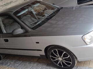 2006 Hyundai Accent ТагАЗ II, серебристый, 505000 рублей, вид 4