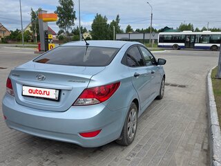 2012 Hyundai Solaris I, голубой, 650000 рублей, вид 2