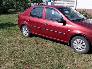 2012 Renault Logan I Рестайлинг, красный, 570000 рублей, вид 2