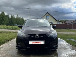 2008 Mazda 2 II (DE), фиолетовый, 650000 рублей, вид 2