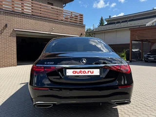 2021 Mercedes-Benz S-Класс 450 Long 4MATIC VII (W223), чёрный, 12000000 рублей, вид 4