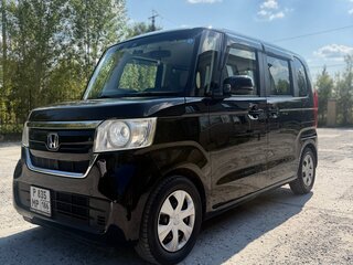 2017 Honda N-BOX II, чёрный, 900000 рублей, вид 1