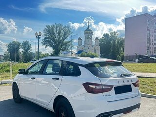 2024 Lada (ВАЗ) Vesta SW I Рестайлинг (NG), белый, 1100000 рублей, вид 4