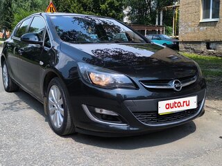 2014 Opel Astra J Рестайлинг, чёрный, 1100000 рублей, вид 1