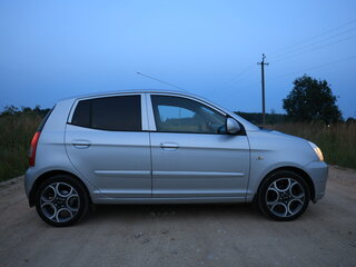 2006 Kia Picanto I, серебристый, 400000 рублей, вид 4