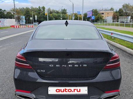 2021 Genesis G70 I Рестайлинг, чёрный, 3650000 рублей, вид 5